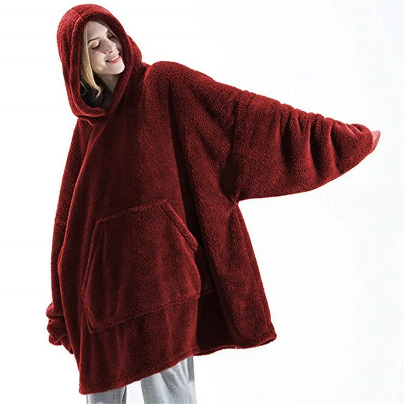 CozyFit™ Padded Hooded Blanket | 50% off