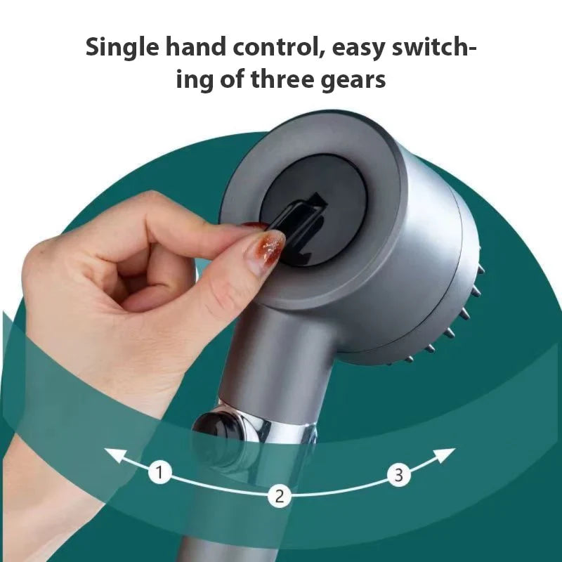 AquaLuxe™ | The ultimate 3-in-1 shower head