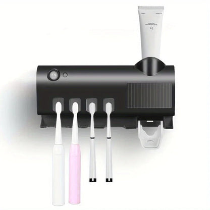 Hygienalize™ | Smart UV Sterilizing Toothbrush Holder 