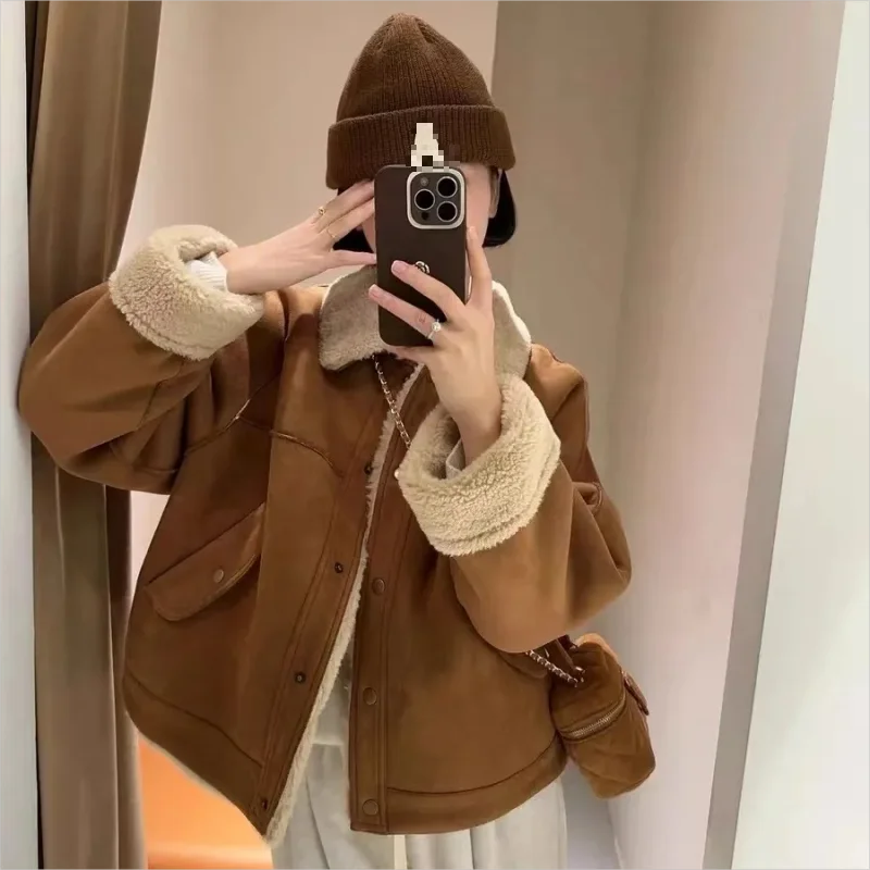 Serena™ | Women's short jacket, fashionable and chic, long sleeves, thick and warm 