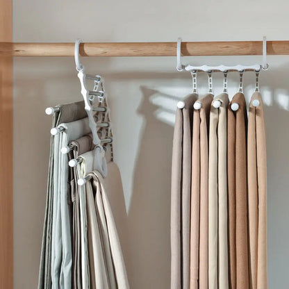 Multirack™ | 5-in-1 Magic Pants Rack - Set of 2