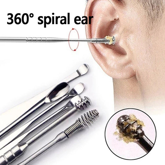 SpiraClean™ | Spring Earwax Cleaning Tool Set