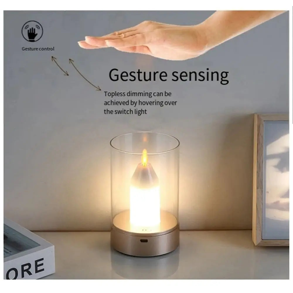 LumeMystic™ | Smart Sensor Hover LED Flameless Candle Lamp