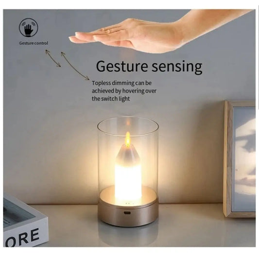 LumeMystic™ | Smart Sensor Hover LED Flameless Candle Lamp