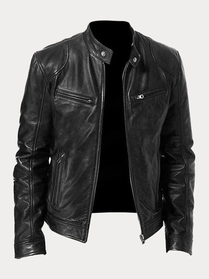 Daniel™ - Casual leather jacket for men