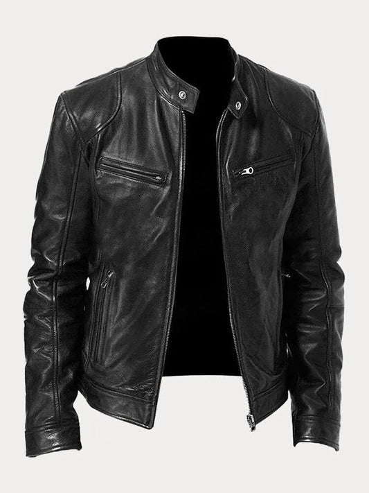 Daniel™ - Casual leather jacket for men