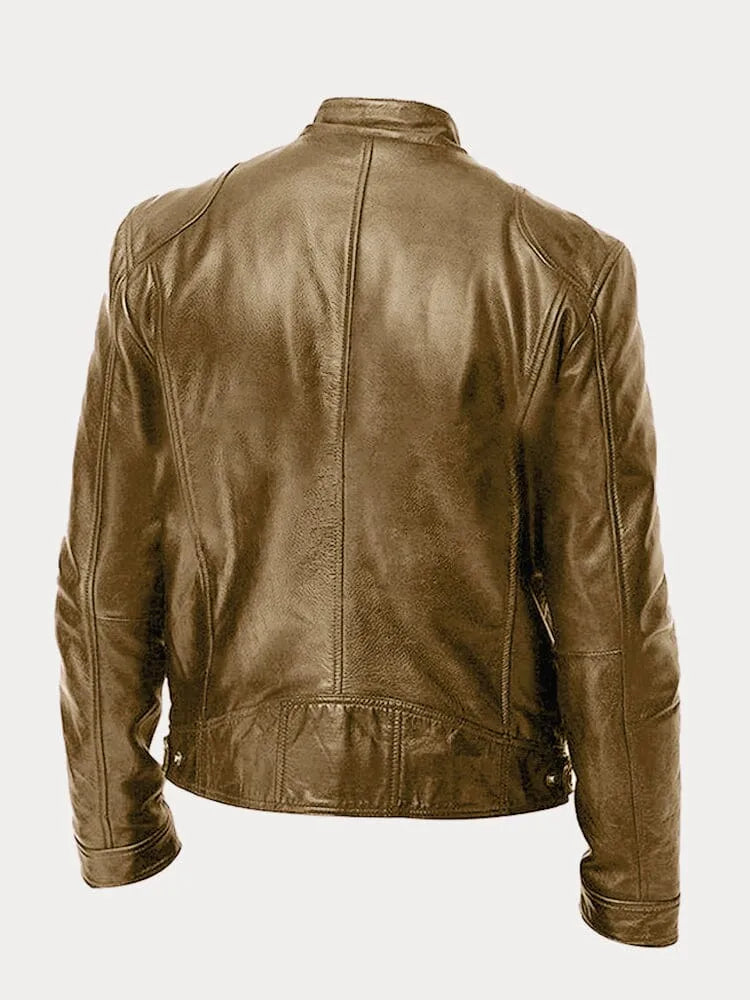 Daniel™ - Casual leather jacket for men