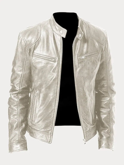 Daniel™ - Casual leather jacket for men
