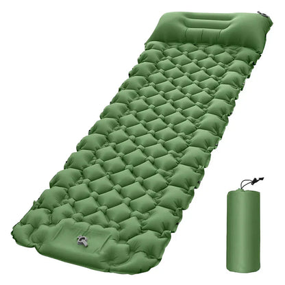 SleepCamp™ | Quick-inflating mattress with integrated pillow