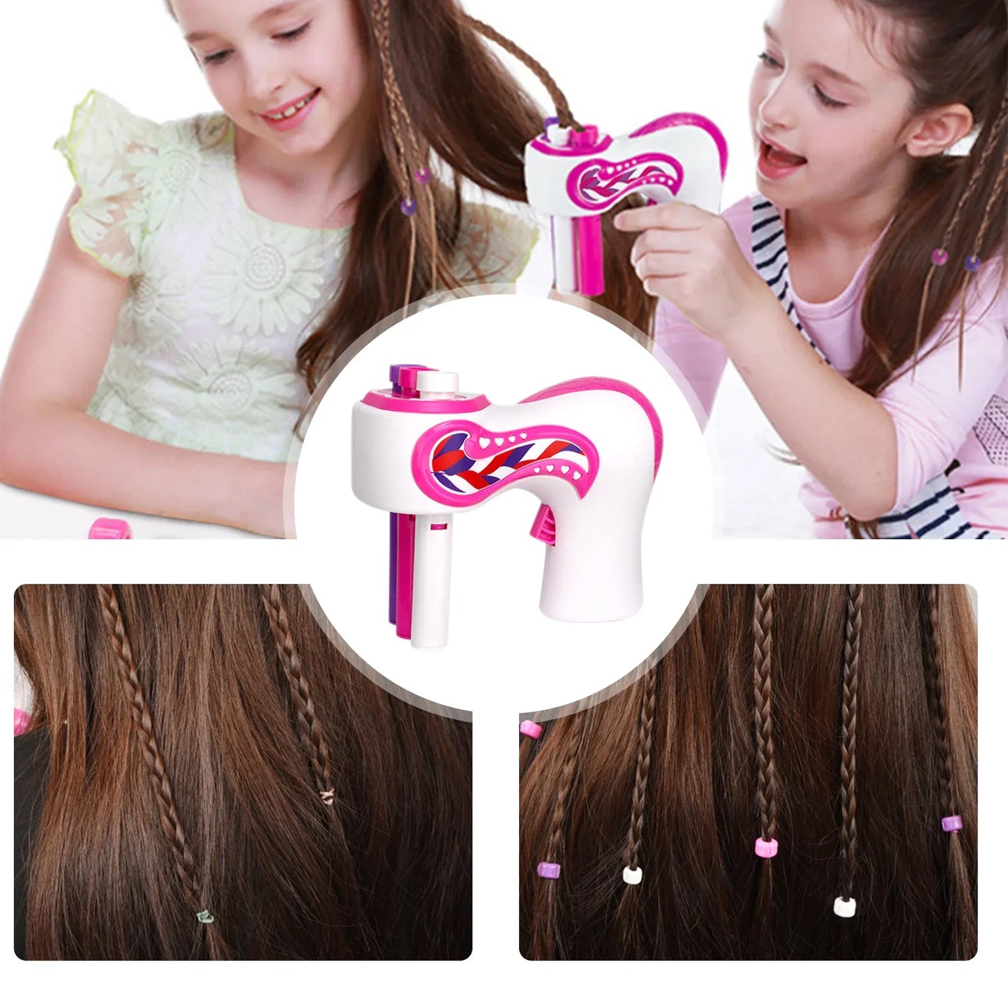 HairBraider™ | Automatic hair clip for quick and easy styling 