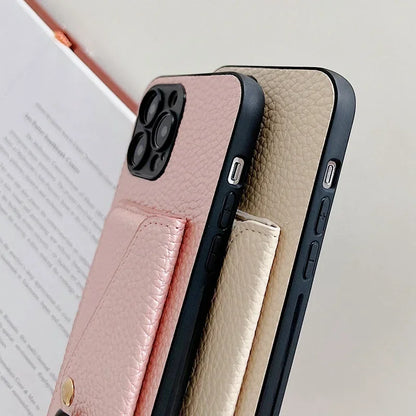 Strapo™ – The leather card holder with lanyard for your iPhone