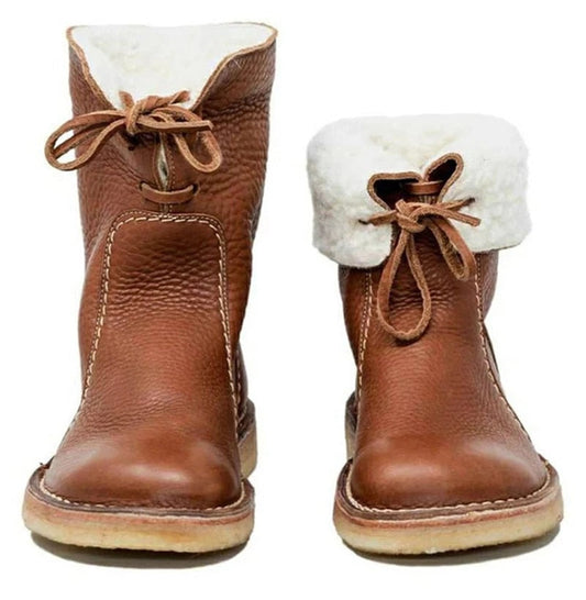 50% off | AquaCalf™ | Waterproof calfskin boots with wool lining [Last day discount]