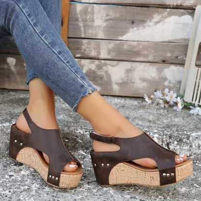 Aussie™ | Women's Orthopedic Wedge Sandals