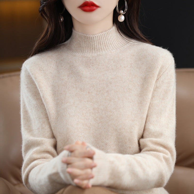 Marilyn™ | Women's knitted sweater in a fixed fit and color