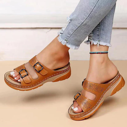 Mira™ | orthopedic sandals with buckle