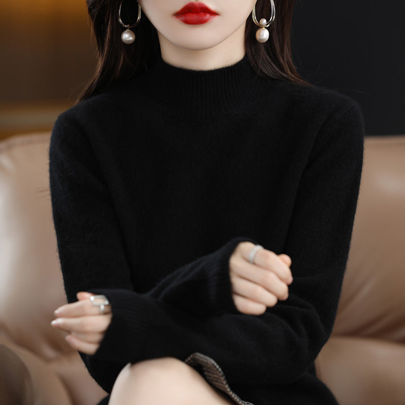 Marilyn™ | Women's knitted sweater in a fixed fit and color