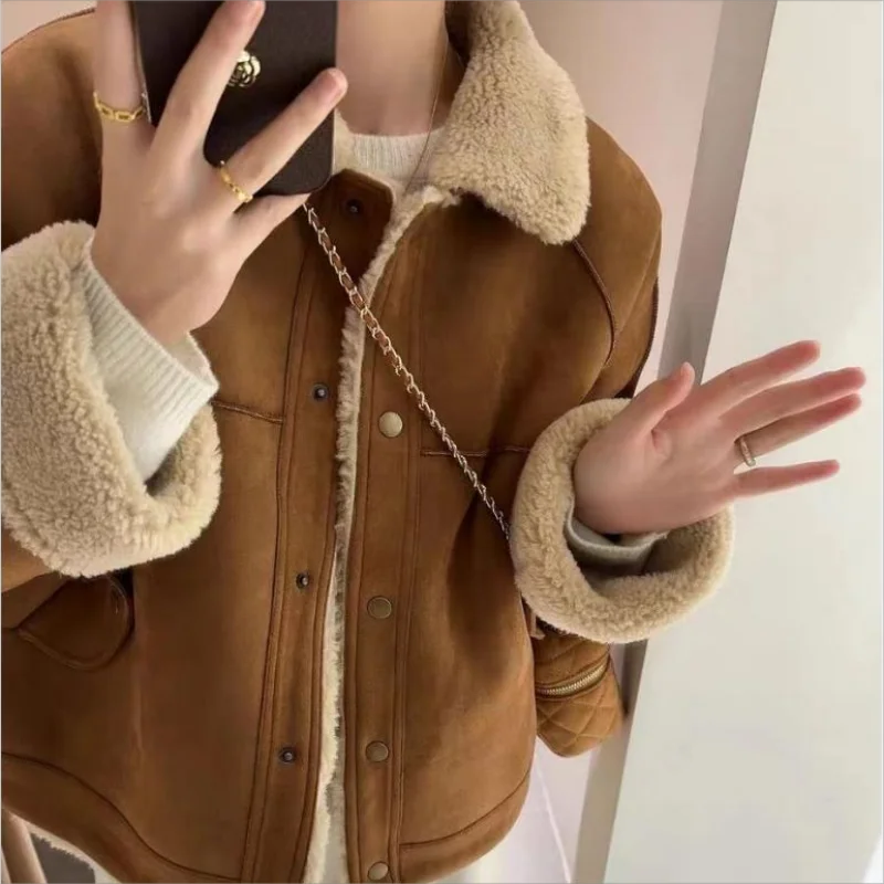 Serena™ | Women's short jacket, fashionable and chic, long sleeves, thick and warm 