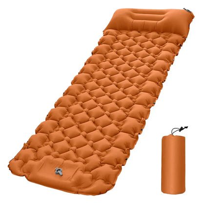 SleepCamp™ | Quick-inflating mattress with integrated pillow