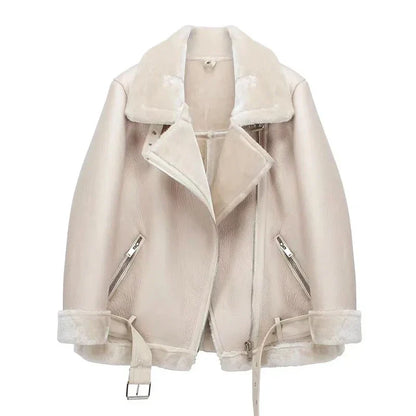 50% off | Emma™ | Thick faux leather jacket
