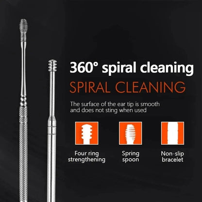 SpiraClean™ | Spring Earwax Cleaning Tool Set