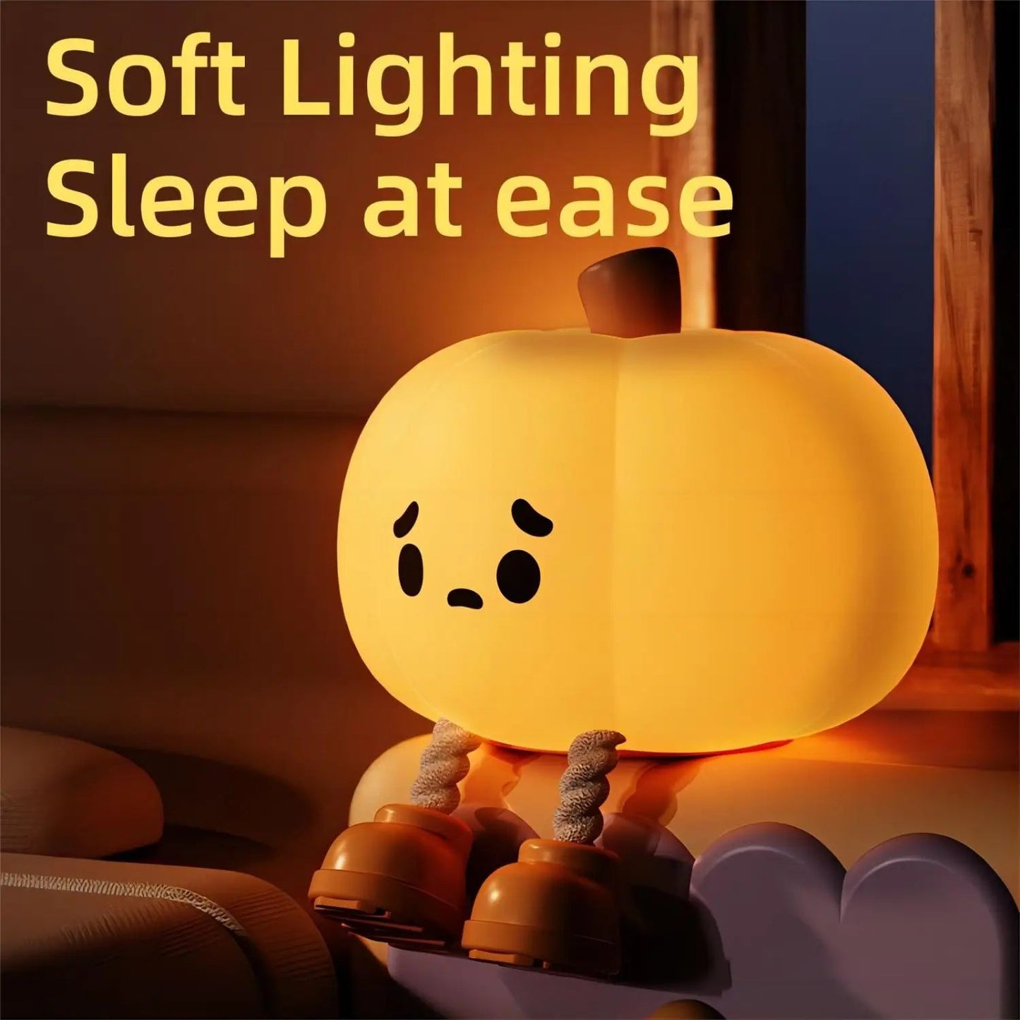 PumpkinGlow™| Lambrite Halloween Pumpkin Night Light