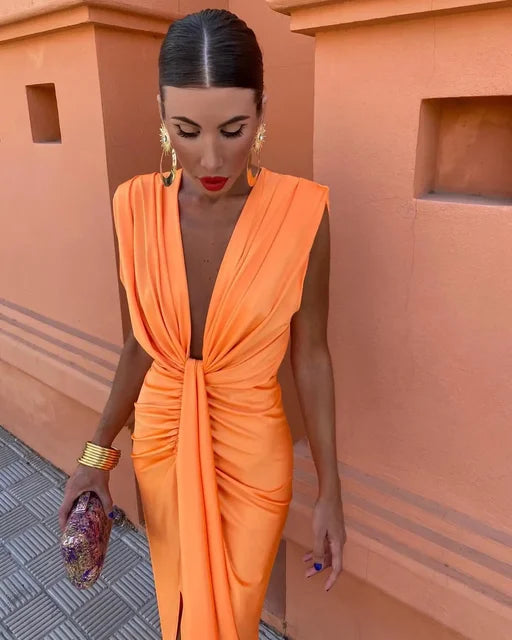 Lily™ | Elegant pleated dress