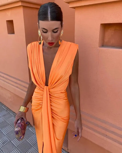 Lily™ | Elegant pleated dress
