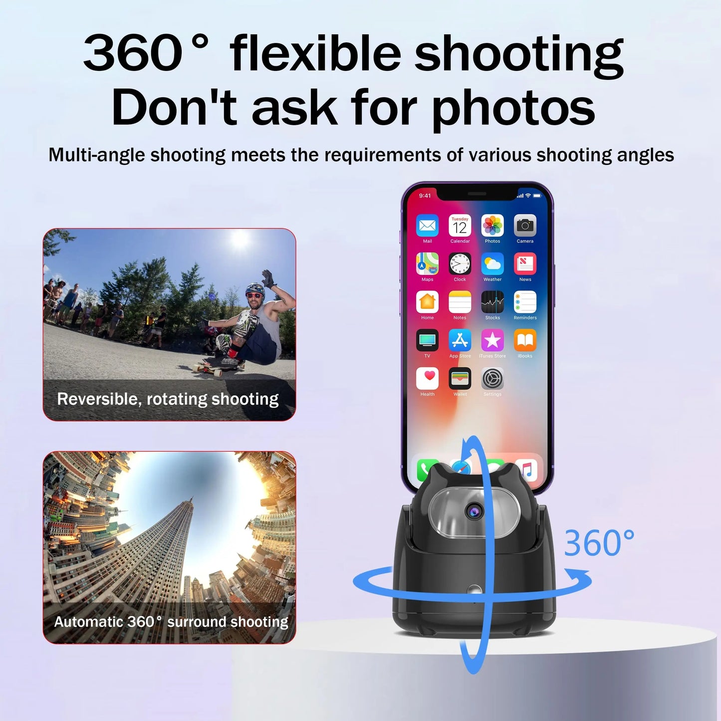 ShotSway™ | Intelligent 360° Recording Gimbal 