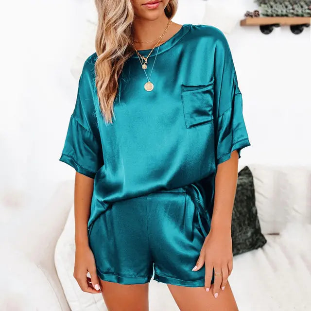 Viola™ | Satin Two-Piece Set