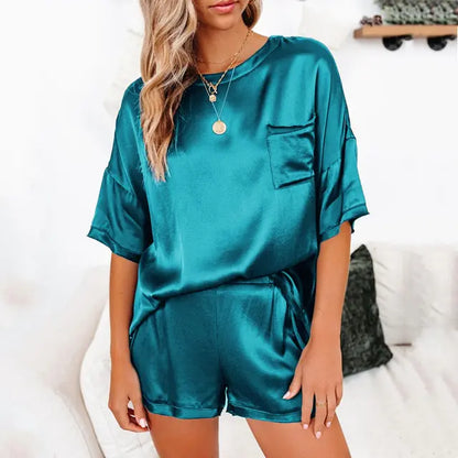 Viola™ | Satin Two-Piece Set