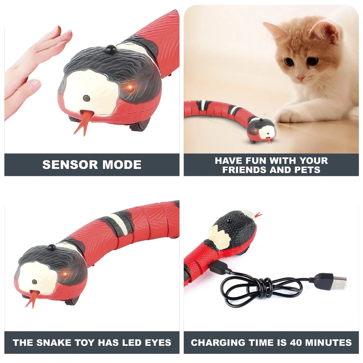 50% off | SnakeToy™ - Smart Cat Toy [Last Day Discount]