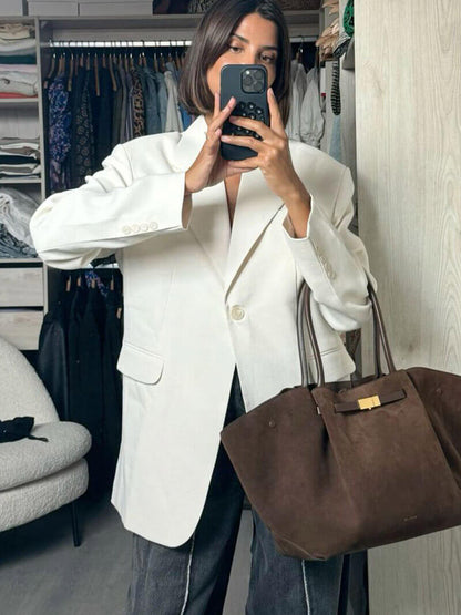 Leema™ - Melanie suede bag