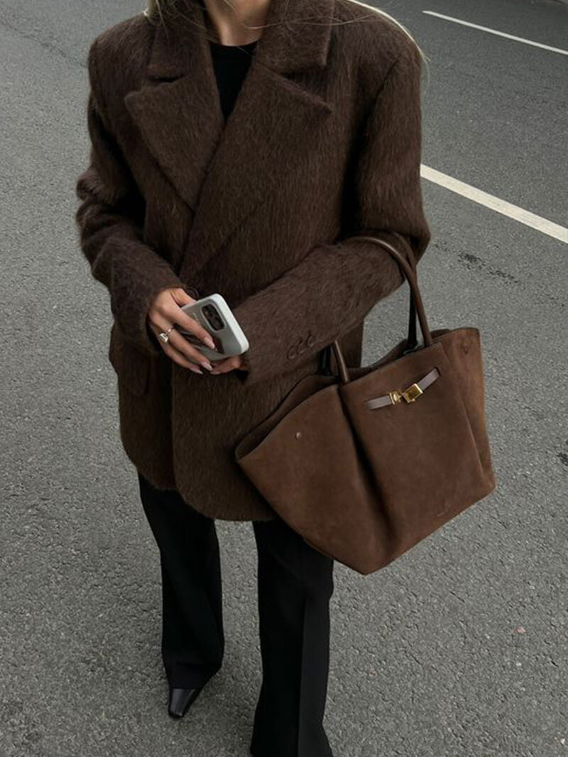 Leema™ - Melanie suede bag