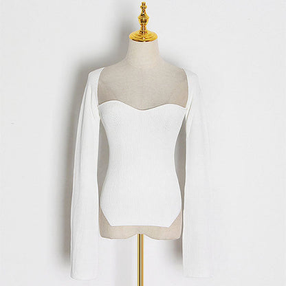 Ayesha™ | Loose-knit V-neck sweater
