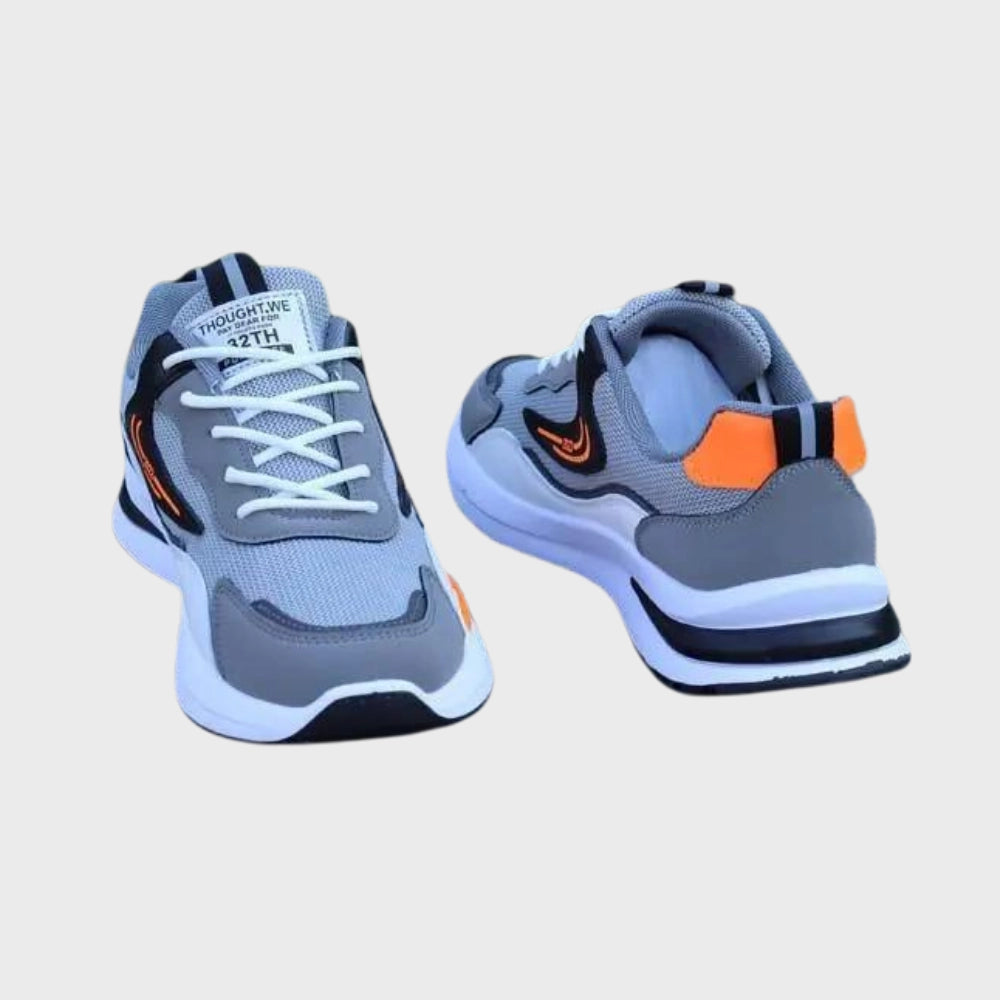 NetzRunner™ | Limited Edition Black White Green Mesh Trainers