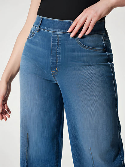 RetroLeg™ | High-waisted 70s-style jeans | Wide legs &amp; retro flare