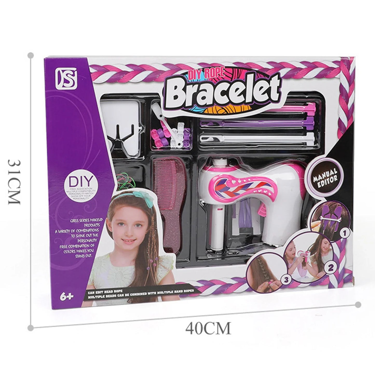 HairBraider™ | Automatic hair clip for quick and easy styling 