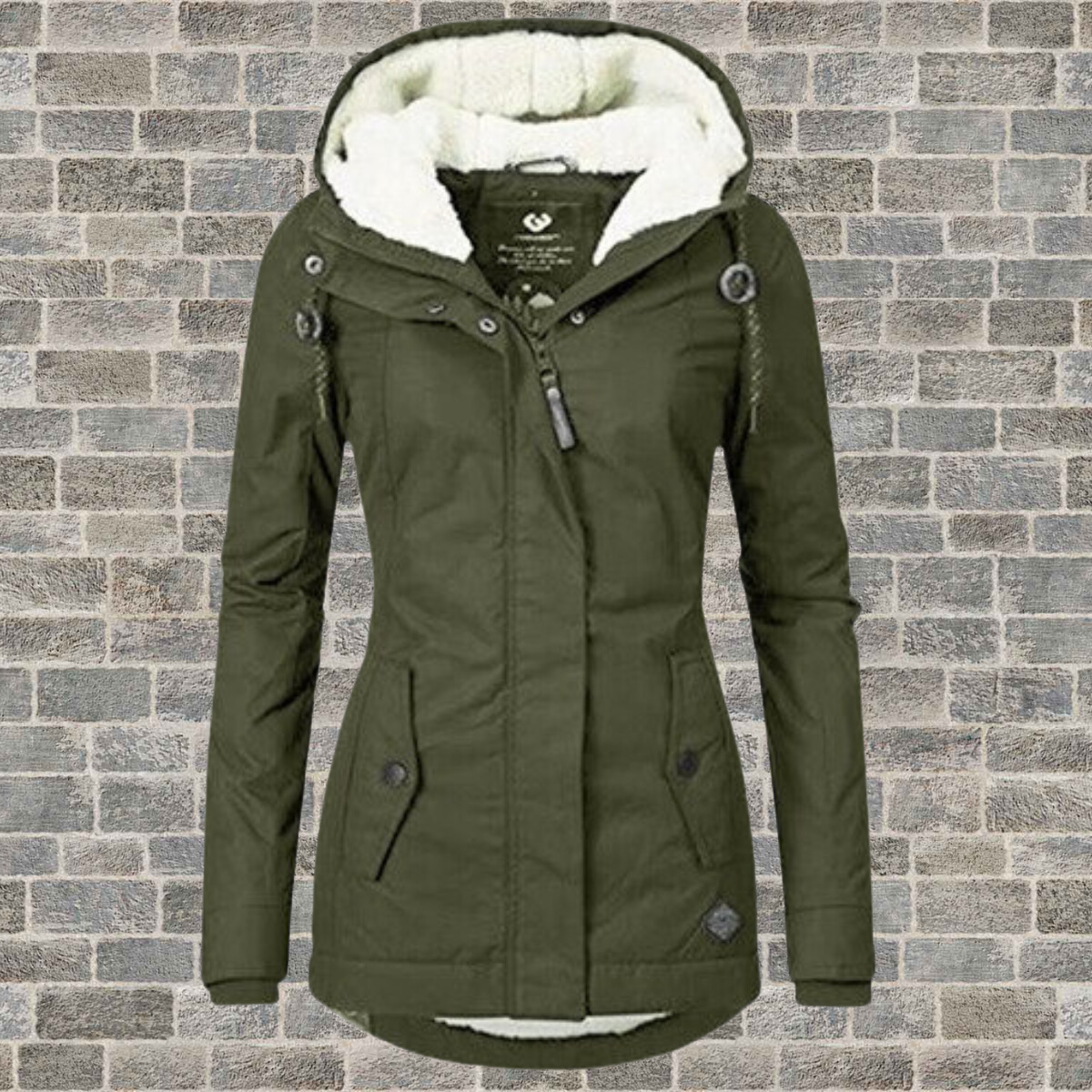 Johana™ | Warm Cotton Sherpa Hoodie