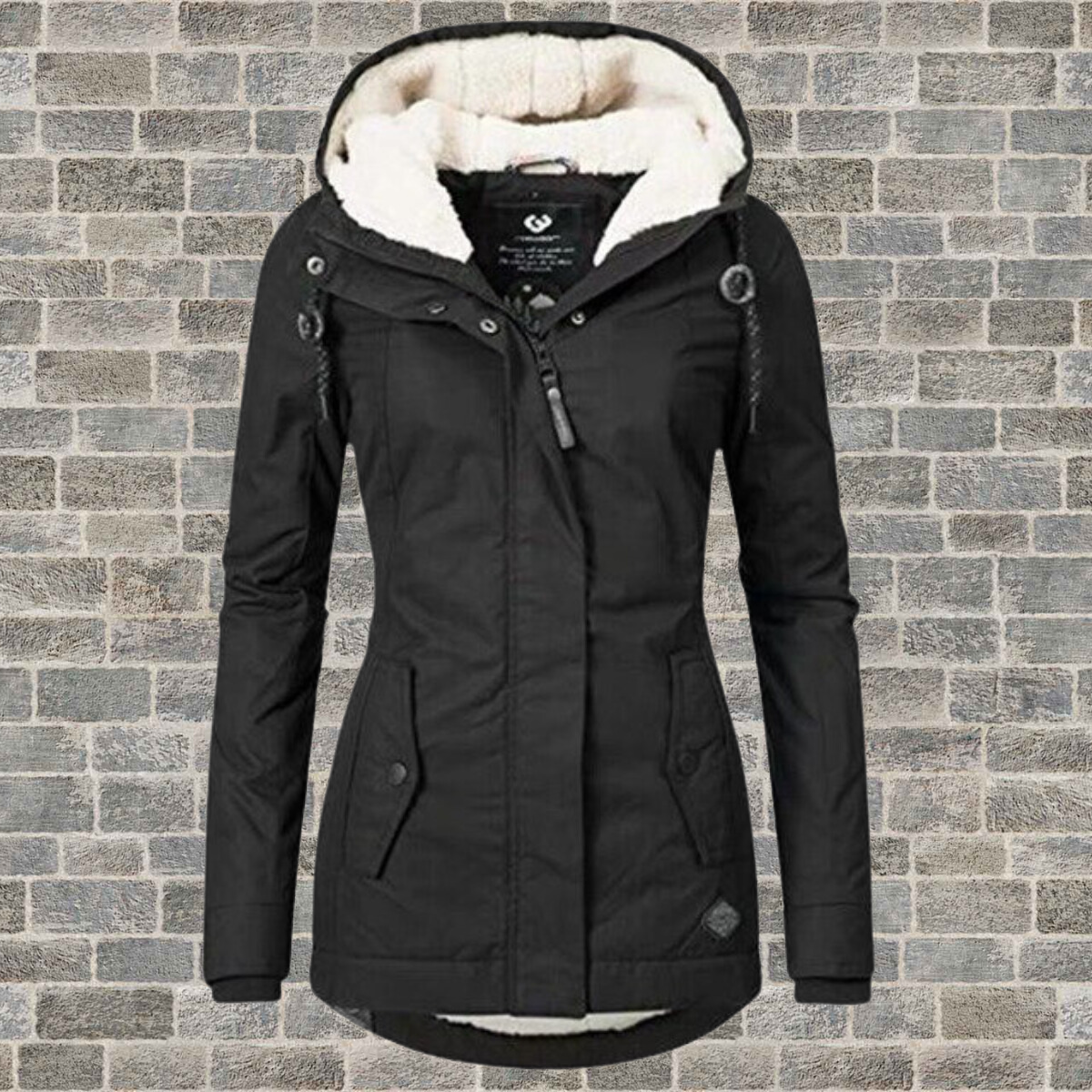 Johana™ | Warm Cotton Sherpa Hoodie