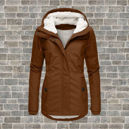 Johana™ | Warm Cotton Sherpa Hoodie