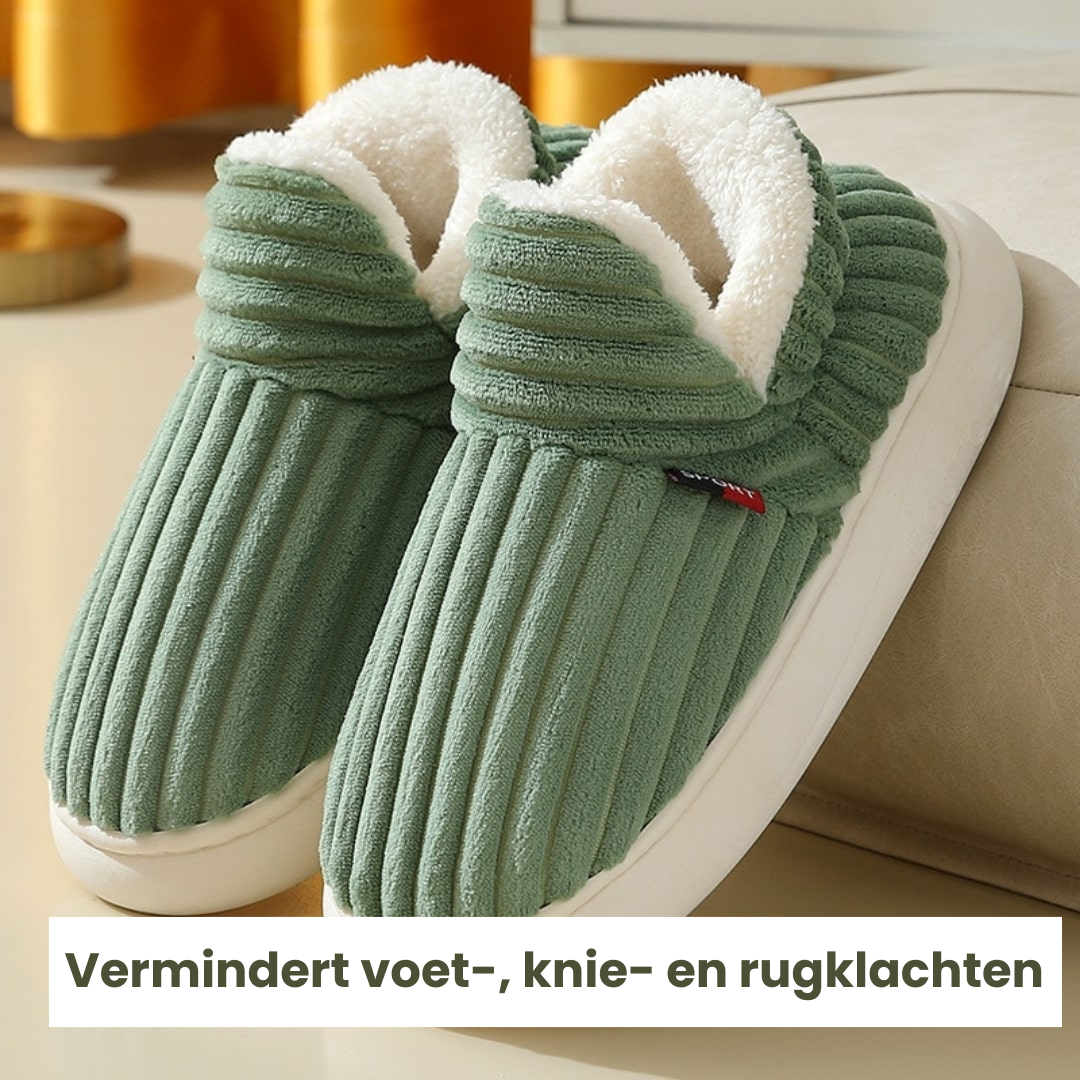 50% off | CozyComfort™ - Therapeutic Fuzzy Fleece Winter Slippers [Last Day Discount] 