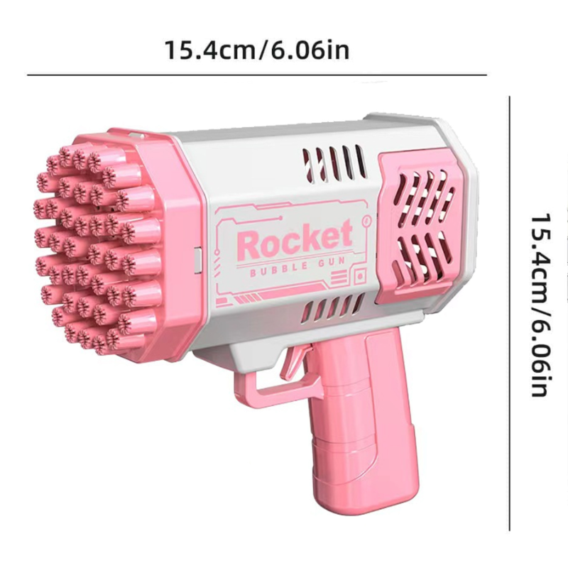 BubbleBurst™ | 40-hole rocket bubble gun