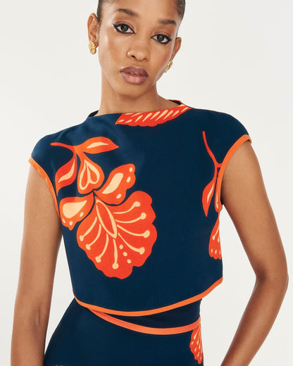 Manila™ Navy Dune Top 