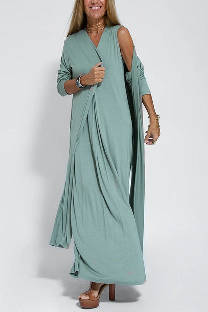 Solofa™ | Slimming Dress with Vest