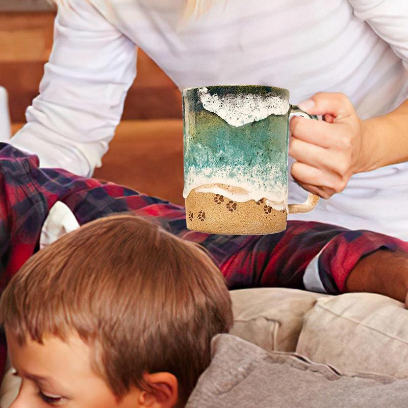 Cupshore™ | 3D Printed Ceramic Shoreline Coffee Mug