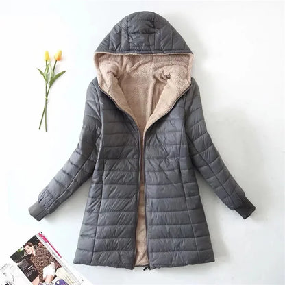 50% off | Emilia™ | Women's Fleece-Lined Hooded Jacket