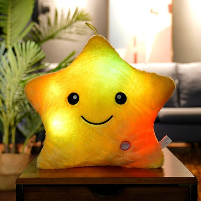 SleepyGlow™ | Cuddly pillow, headrest and nightlight in one