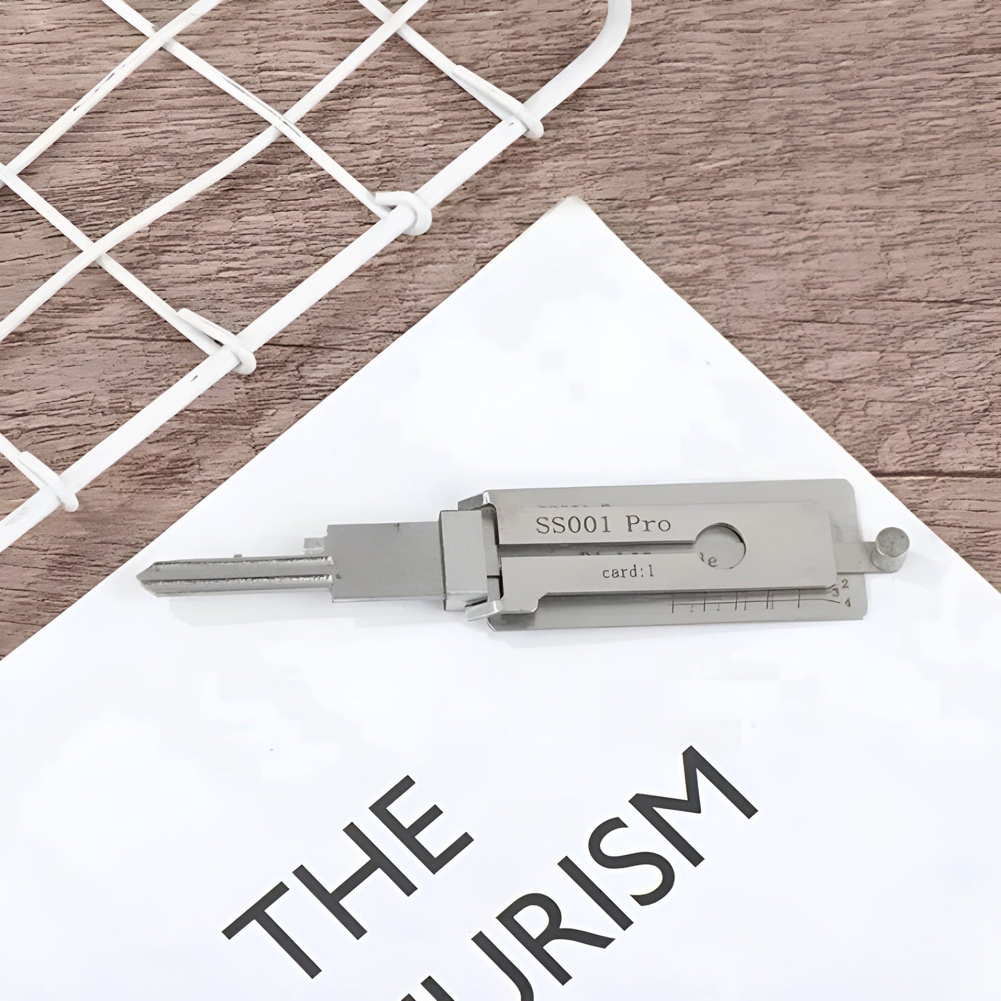 MasterKey™ - Präzises Schlosserwerkzeug für exaktes Schlüsselzuschnitt (SS001 Pro)