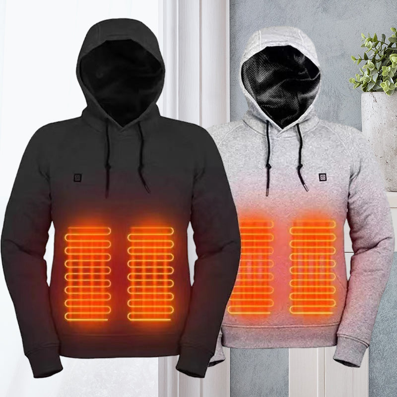 ThermoHood™ – USB beheizter Hoodie Pullover
