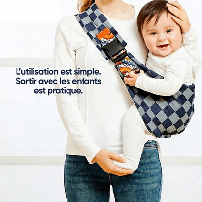 CuddleFlex – Einfaches freihändiges Babytragen mit Komfort und Sicherheit